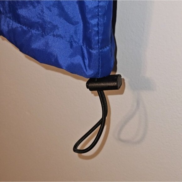 L.L. Bean Women's Hooded Rain Slicker Jacket,  Bright Blue, Sz S - Picture 8 of 10